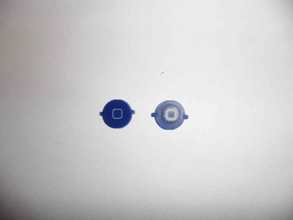Repuesto Boton Home Apple Iphone 4g Azul Oscuro